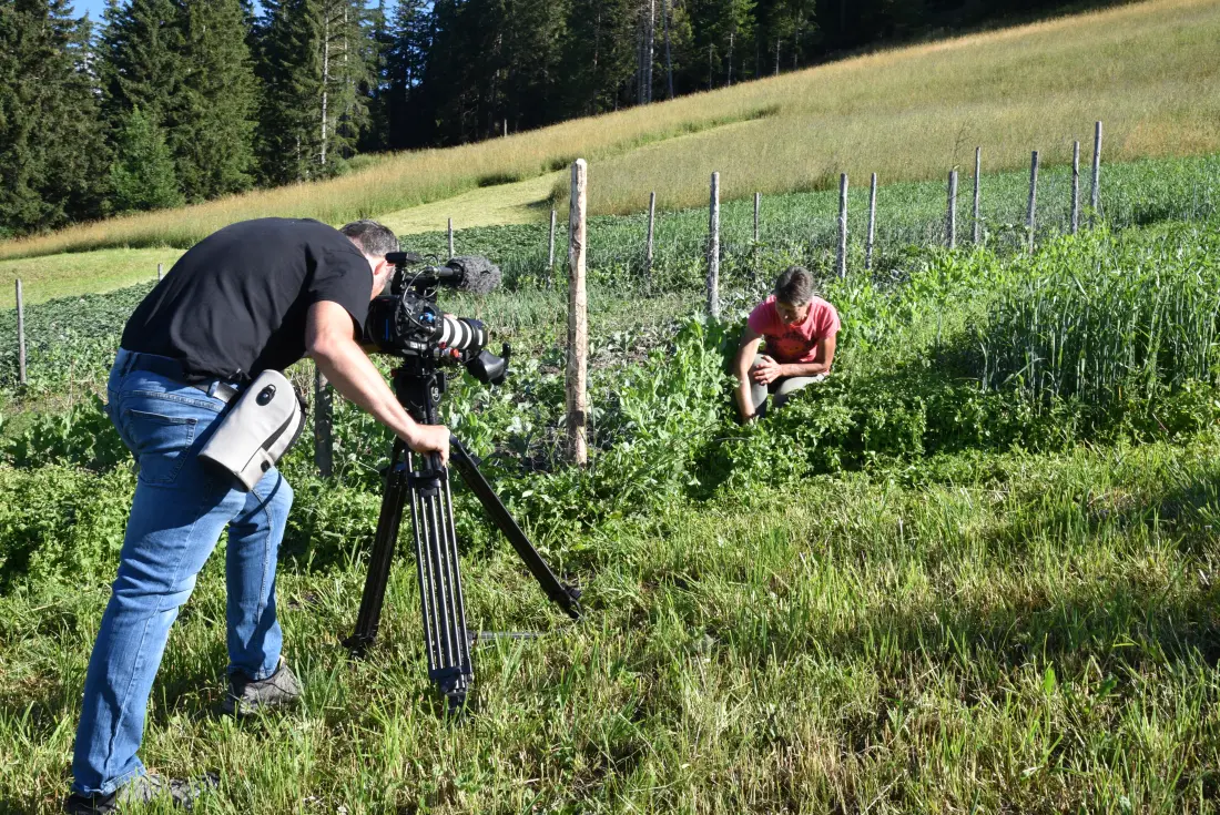 Foto: Videodreh Südtirol „Saatgut“