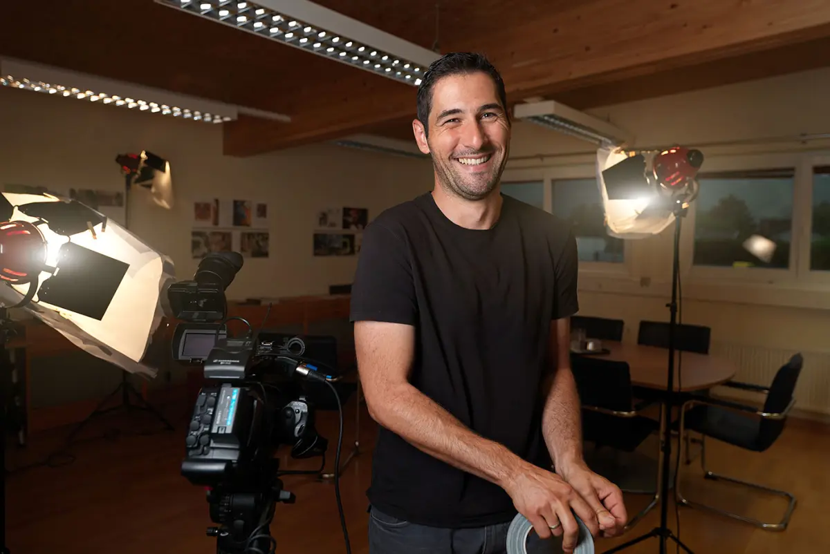 Peter Werlberger im Studio